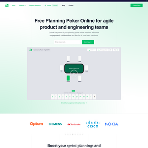 Planning Poker Online Screenshot