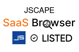 JSCAPE - SaaS Browser Verified Badge