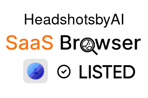 HeadshotsbyAI - SaaS Browser Verified Badge