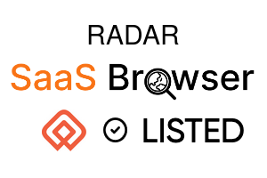 RADAR - SaaS Browser Verified Badge