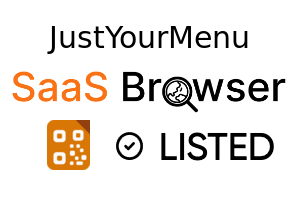 JustYourMenu - SaaS Browser Verified Badge