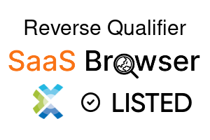 Reverse Qualifier - SaaS Browser Verified Badge