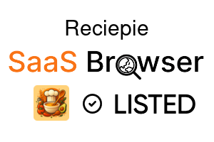 Reciepie - SaaS Browser Verified Badge