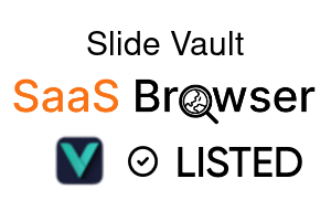 Slide Vault - SaaS Browser Verified Badge
