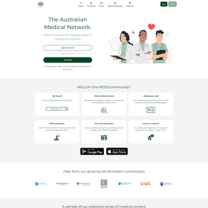 The Australian Medical Network Screenshot