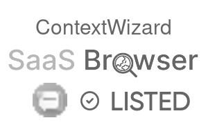 ContextWizard - SaaS Browser Verified Badge