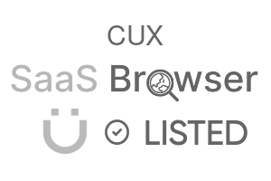 CUX - SaaS Browser Verified Badge