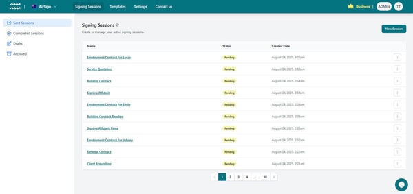 AirSign Screenshot 3