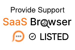 Provide Support - SaaS Browser Verified Badge