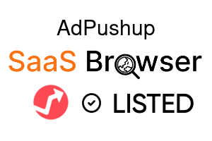AdPushup - SaaS Browser Verified Badge