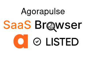 Agorapulse - SaaS Browser Verified Badge