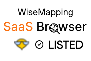 WiseMapping - SaaS Browser Verified Badge