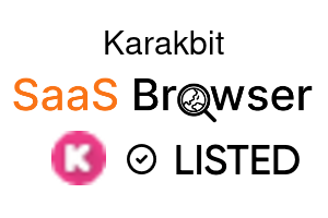 Karakbit - SaaS Browser Verified Badge