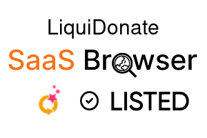 LiquiDonate - SaaS Browser Verified Badge