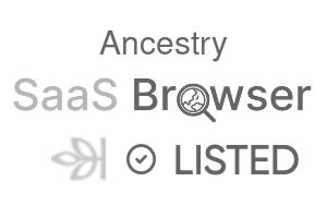 Ancestry - SaaS Browser Verified Badge