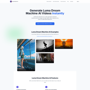 Luma Dream Machine Screenshot