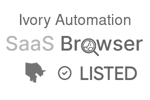 Ivory Automation - SaaS Browser Verified Badge