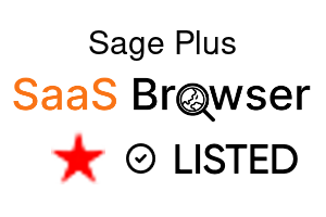 Sage Plus - SaaS Browser Verified Badge