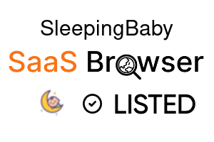 SleepingBaby - SaaS Browser Verified Badge