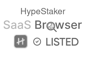 HypeStaker - SaaS Browser Verified Badge