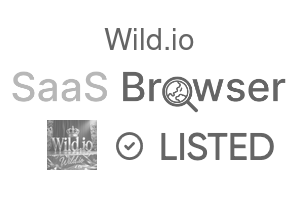 Wild.io - SaaS Browser Verified Badge