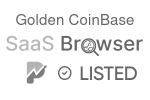 Golden CoinBase - SaaS Browser Verified Badge