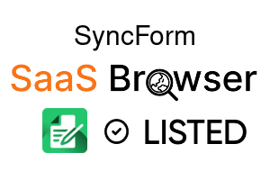 SyncForm - SaaS Browser Verified Badge