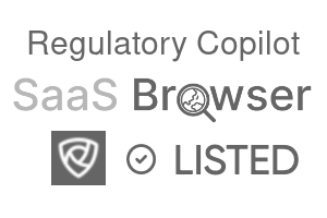 Regulatory Copilot - SaaS Browser Verified Badge