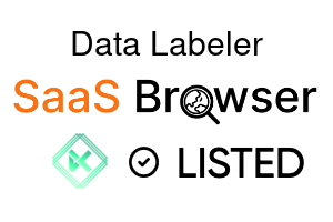 Data Labeler - SaaS Browser Verified Badge