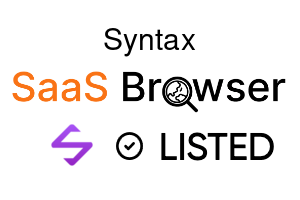 Syntax - SaaS Browser Verified Badge