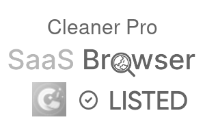 Cleaner Pro - SaaS Browser Verified Badge