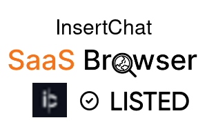 InsertChat - SaaS Browser Verified Badge