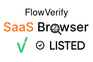 FlowVerify - SaaS Browser Verified Badge
