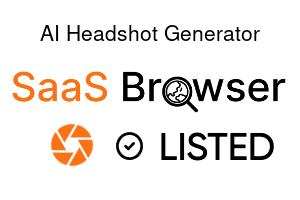 AI Headshot Generator - SaaS Browser Verified Badge
