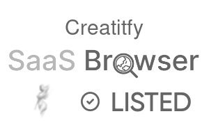 Creatitfy - SaaS Browser Verified Badge