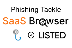 Phishing Tackle - SaaS Browser Verified Badge