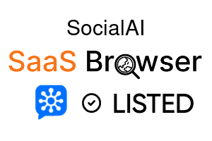 SocialAI - SaaS Browser Verified Badge