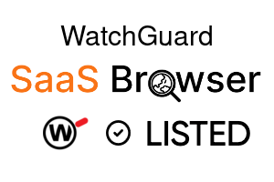 WatchGuard - SaaS Browser Verified Badge
