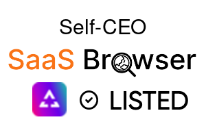 Self-CEO - SaaS Browser Verified Badge