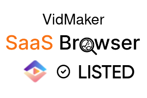 VidMaker - SaaS Browser Verified Badge