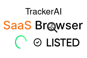 TrackerAI - SaaS Browser Verified Badge