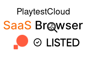 PlaytestCloud - SaaS Browser Verified Badge