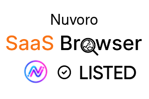 Nuvoro - SaaS Browser Verified Badge