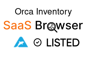 Orca Inventory - SaaS Browser Verified Badge