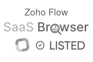 Zoho Flow - SaaS Browser Verified Badge