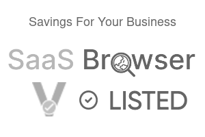 Savings For Your Business - SaaS Browser Verified Badge