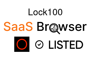 Lock100 - SaaS Browser Verified Badge
