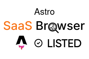 Astro - SaaS Browser Verified Badge