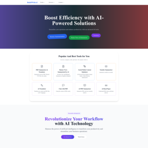 RebuildWithAI Screenshot