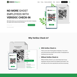 VeriDoc Check-in Screenshot
